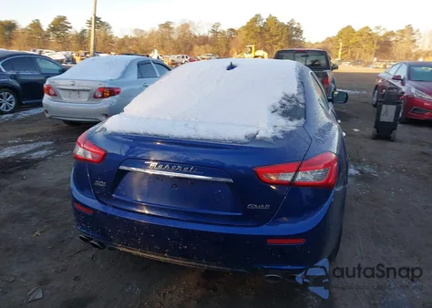 2015 Maserati Ghibli S Q4 z USA, uszkodzony, nr VIN ZAM57RTA9F1137950